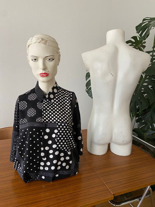 Chemise à pois
