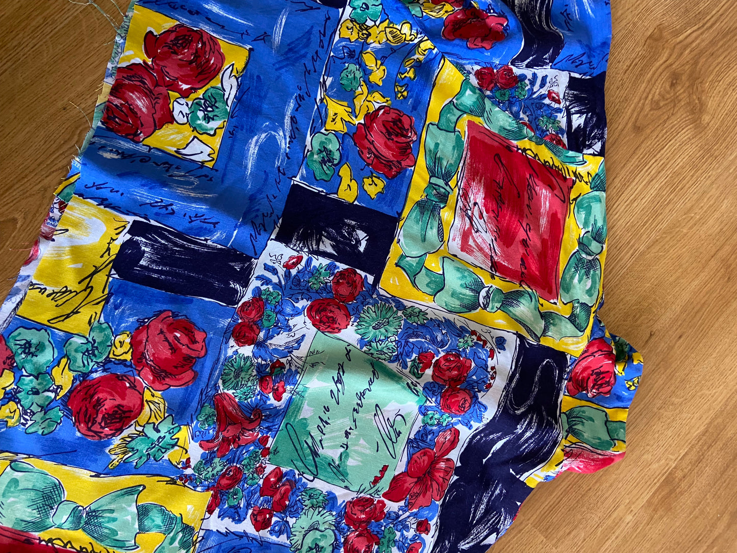 Chemise crop fleurie