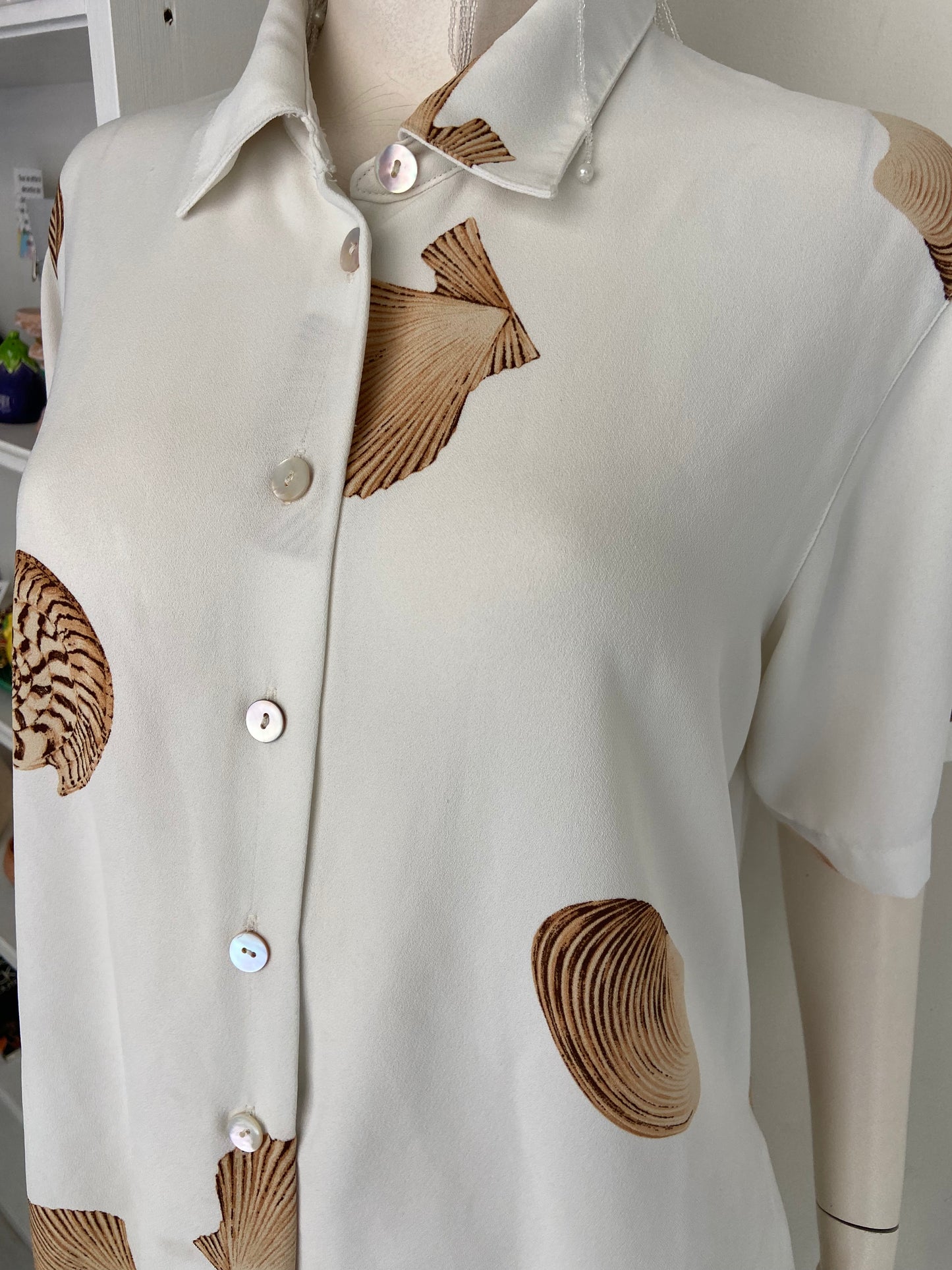 Chemise coquillages elea