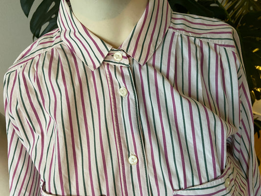 Chemise poches obliques
