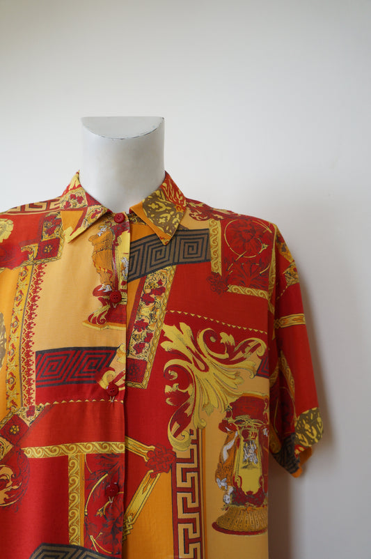 Chemise baroque fire
