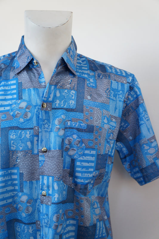 Chemise stars and rocks