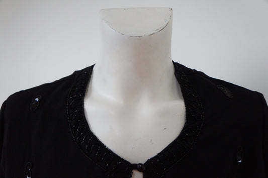 Chemise perlée
