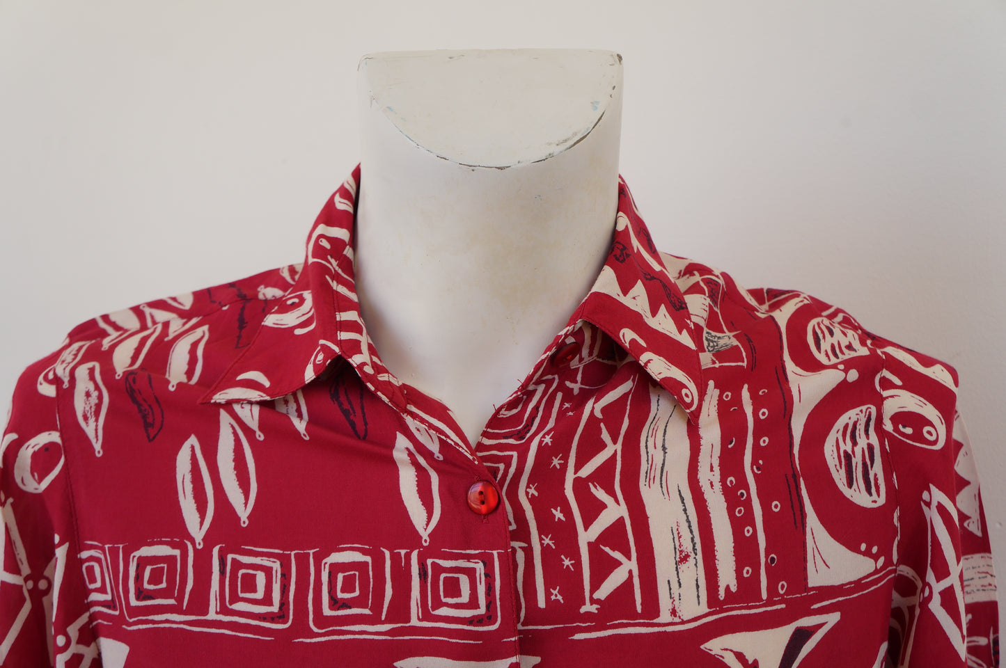 Chemise framboos