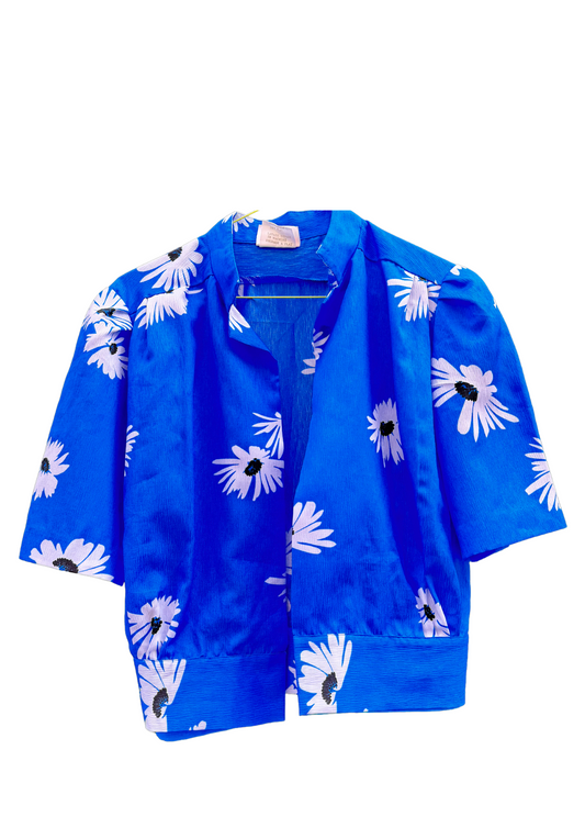 Blue Flower Shirt