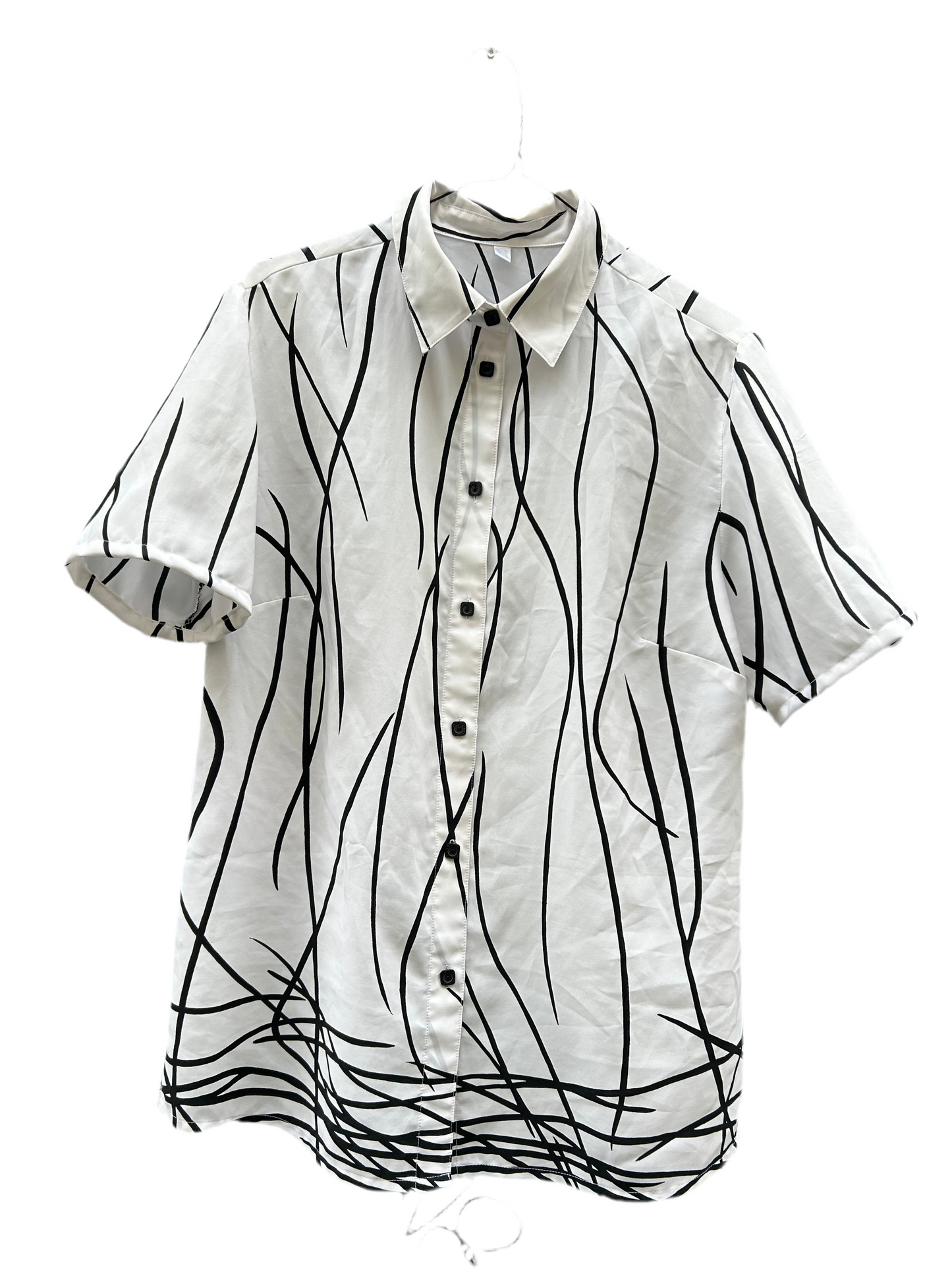 Chemise griffes noires