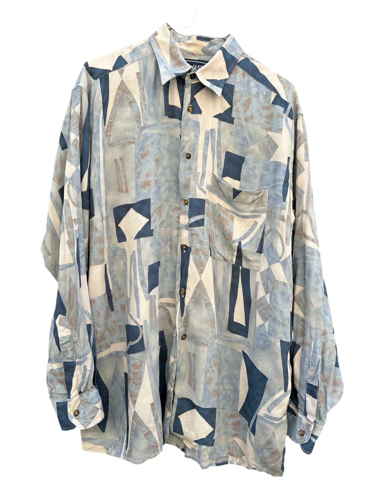 Chemise horizon bleu