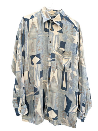 Chemise horizon bleu