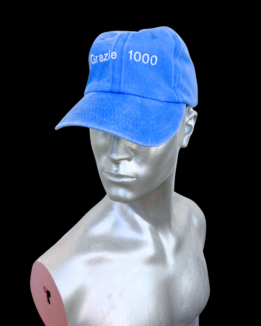 Casquette Grazie 1000 bleue ciel