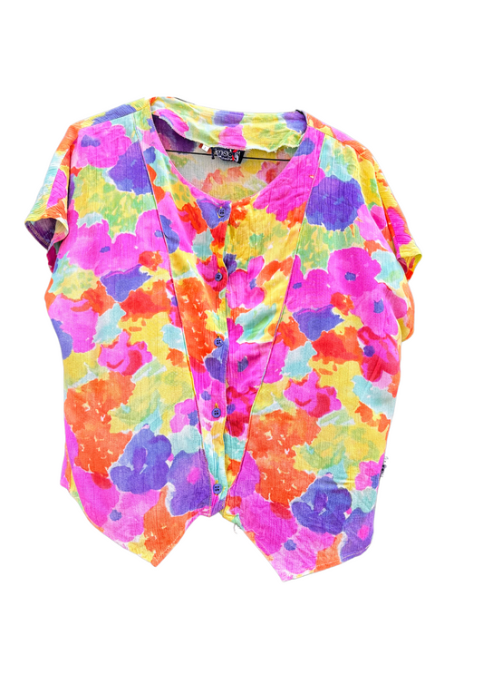 Chemise Fleuri flashy