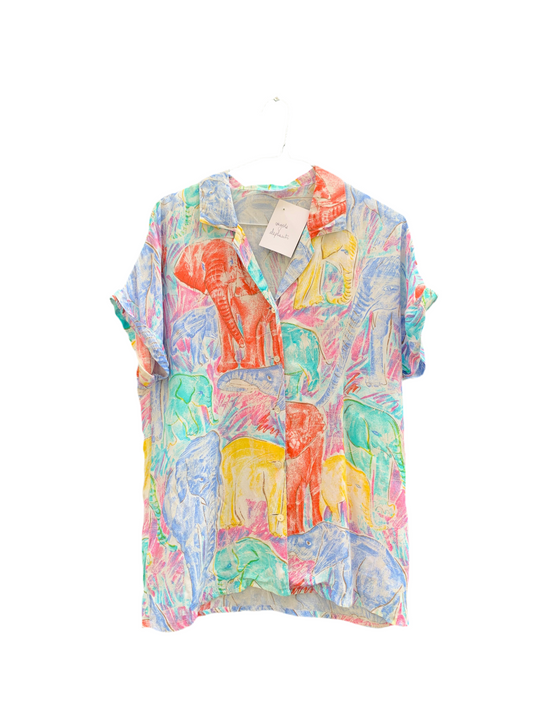 Chemise crayola elephants