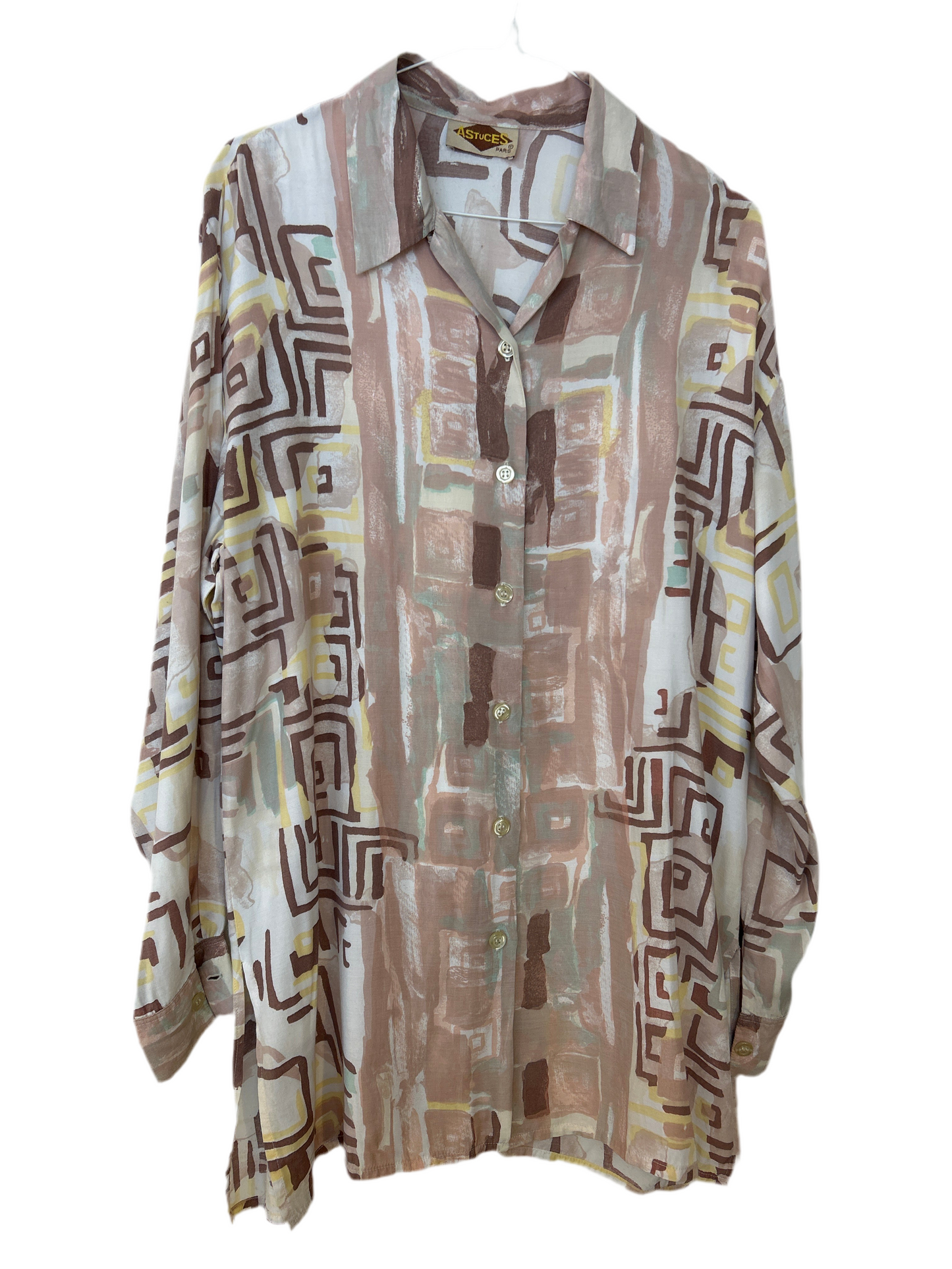 Chemise coffee stain