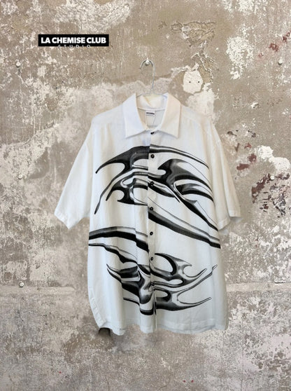 La Chemise Club Studio • Bianco Tribal