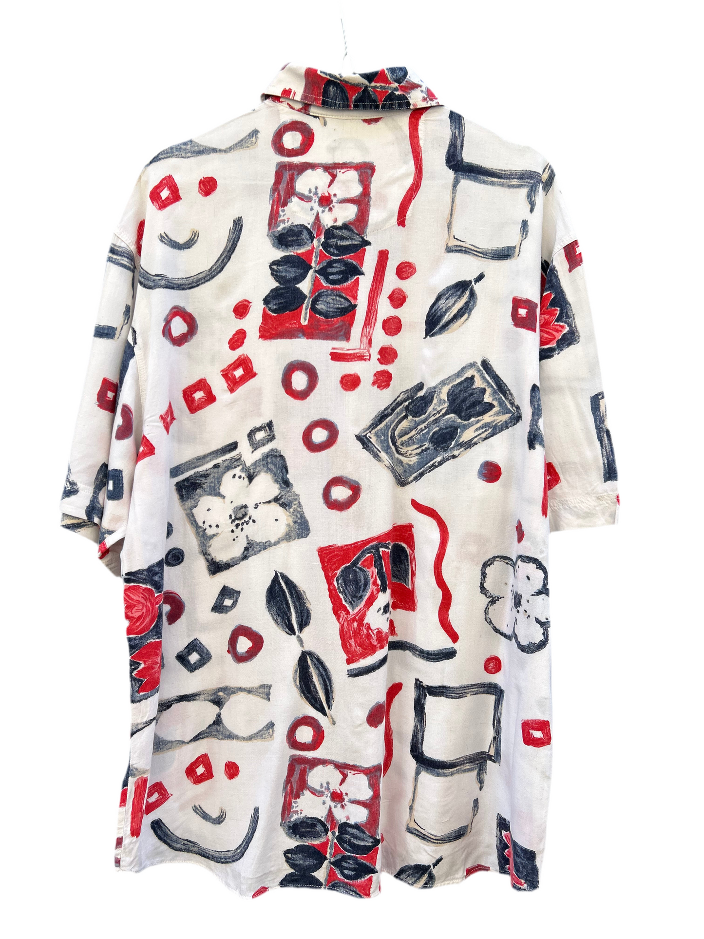 Chemise denim strawberry