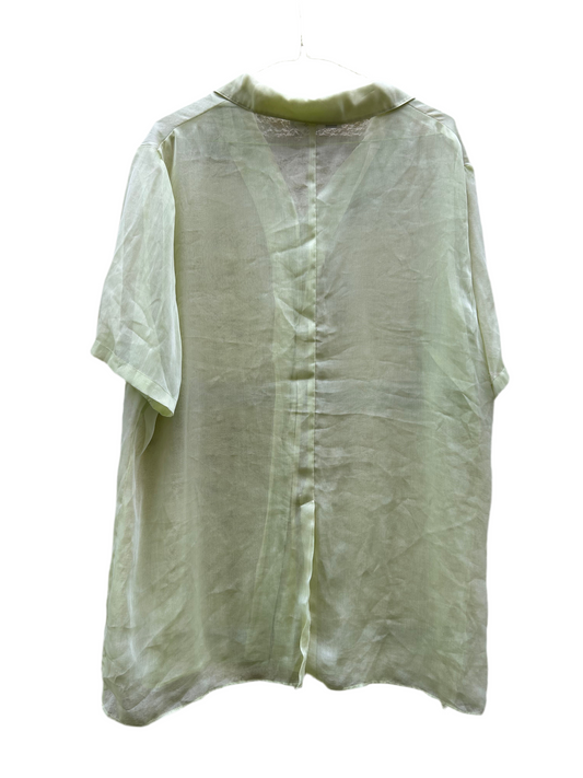 Chemise see through lime