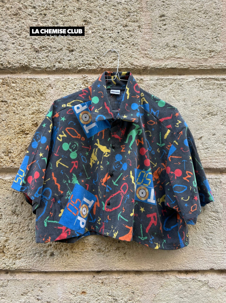Chemise crop Top 50 • La Chemise Club Studio