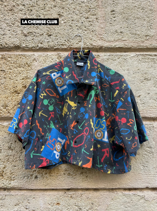 Chemise crop Top 50 • La Chemise Club Studio