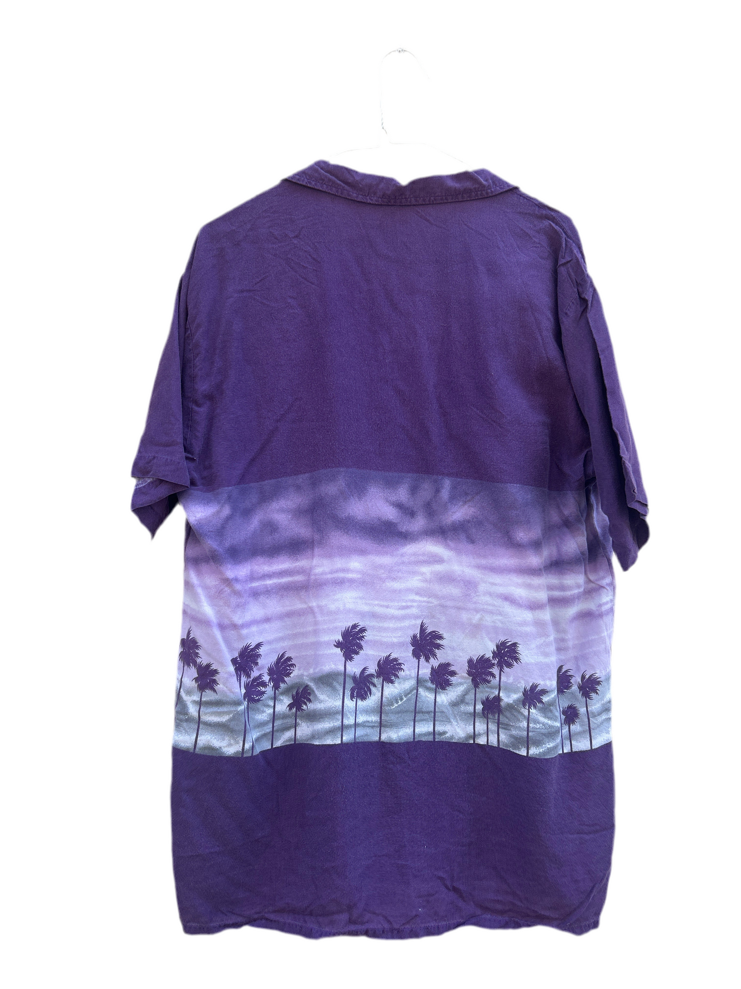Chemise purple hawaii