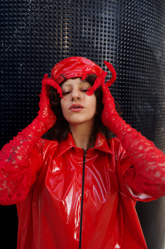 Le petit chapeau en vinyl · La Chemise Club Studio