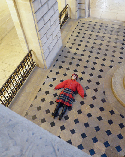 Bermuda long tartan rouge • La Chemise Club Studio