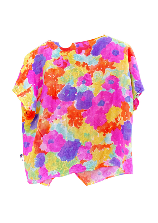 Chemise Fleuri flashy