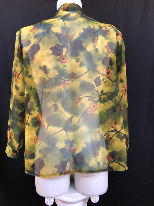 Chemise Écaille florale