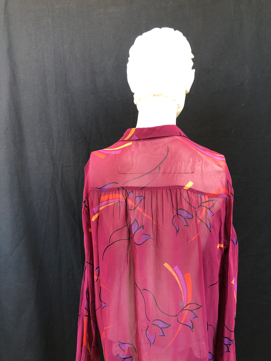 Chemise Nuit violette