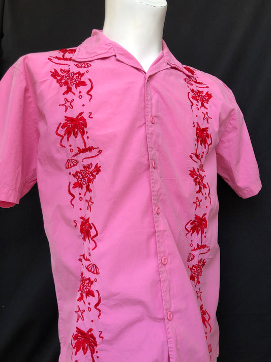 Chemise Rosé piscine