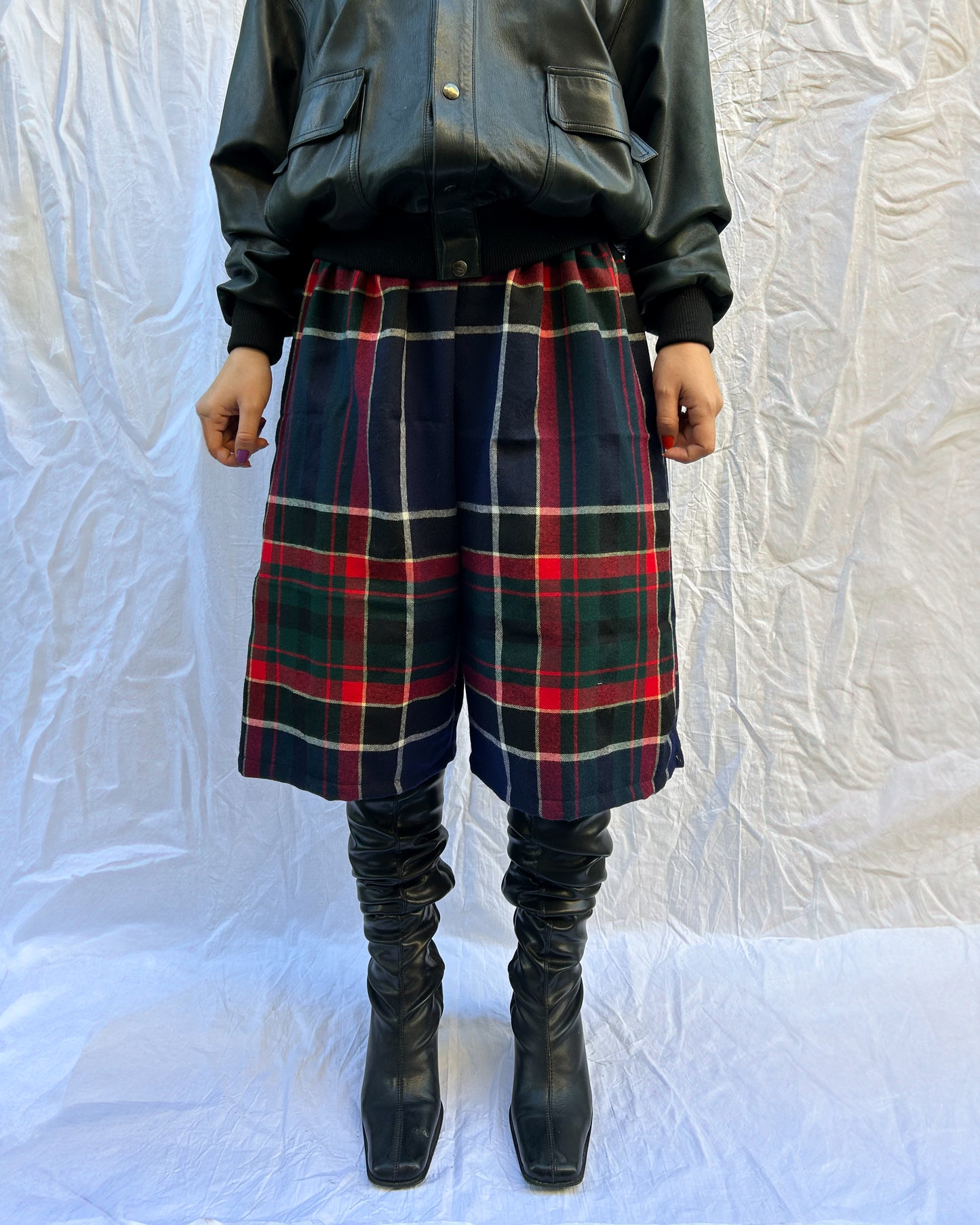 Bermuda long écossais • La Chemise Club Studio