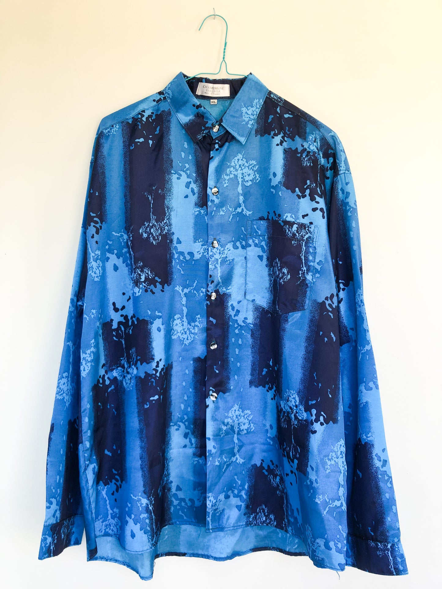 Chemise blu champagne