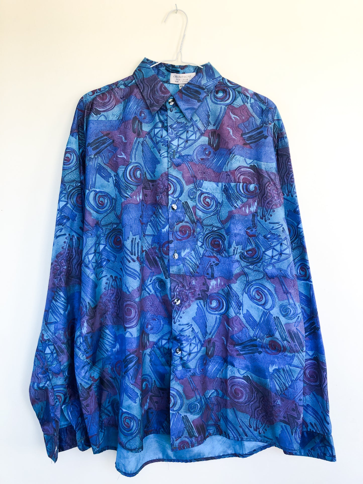 Chemise champ azul