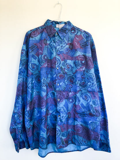 Chemise champ azul