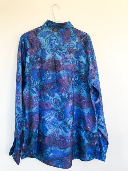 Chemise champ azul