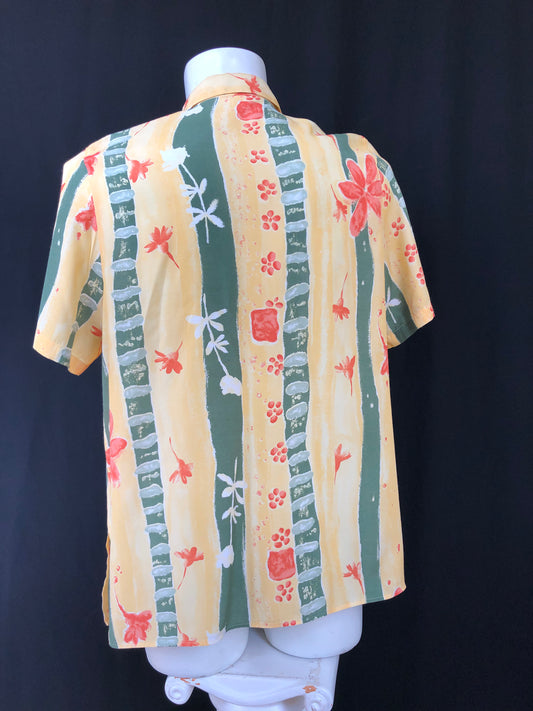 Chemise galets verts