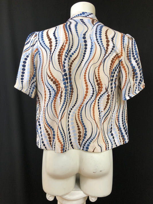 Chemise perle marine