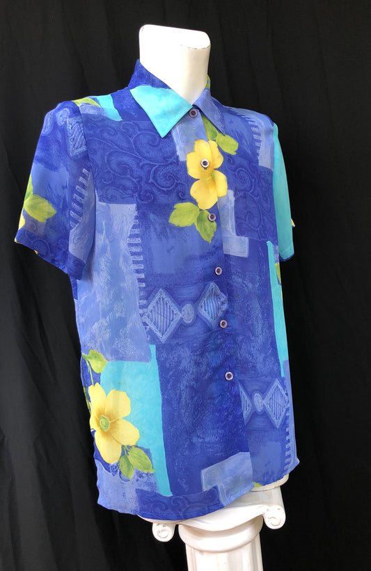 Chemise pickwick blue