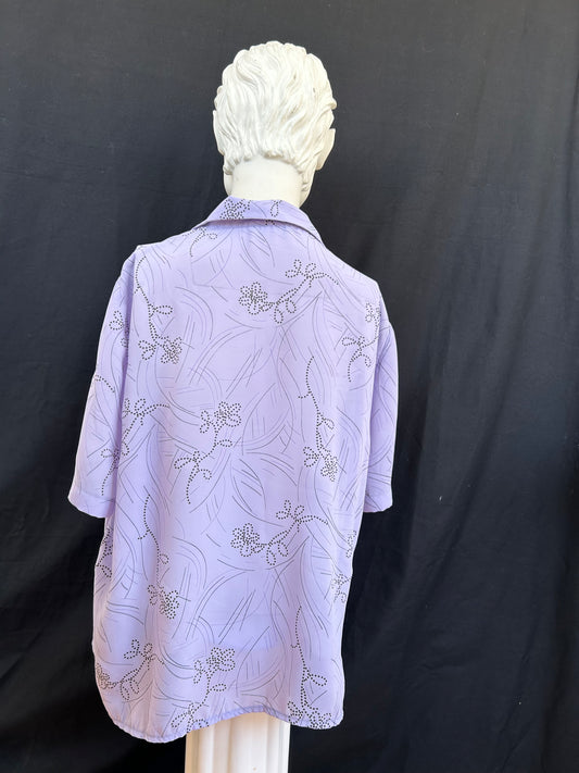 Chemise mid lilac