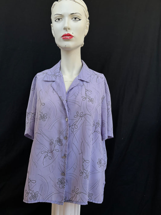 Chemise mid lilac
