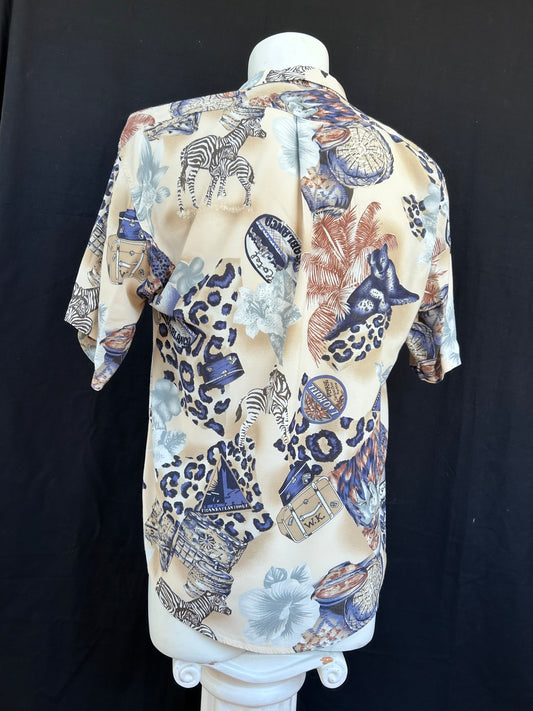 Chemise voyage zébré