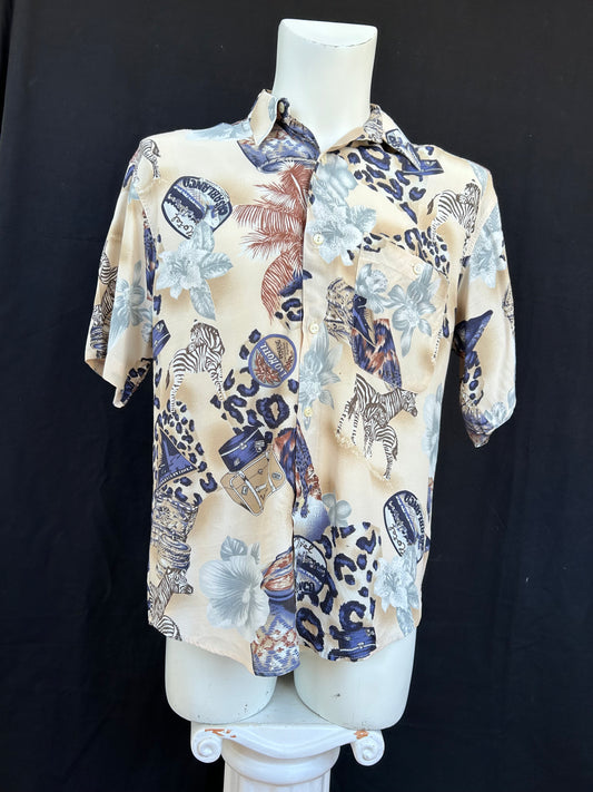Chemise voyage zébré