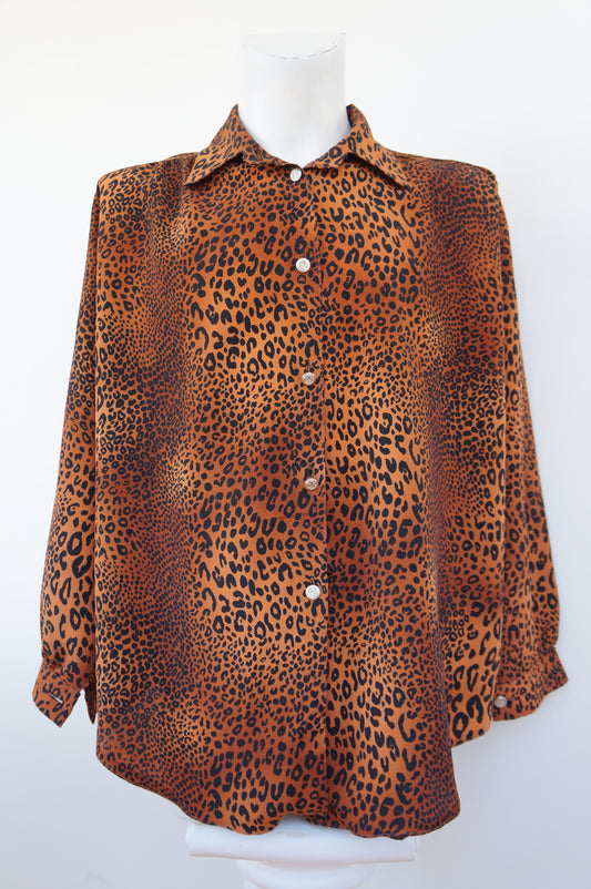 Chemise spray félin