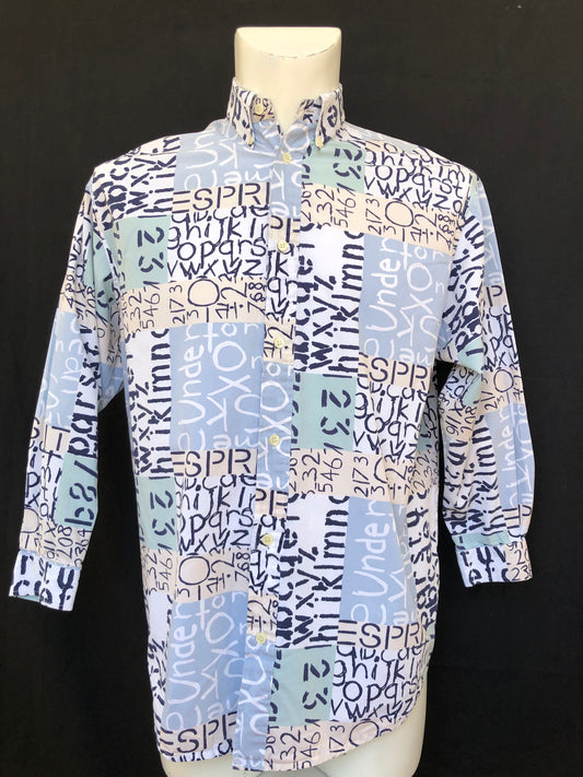 Chemise esprit bleu
