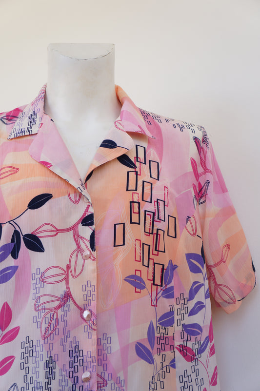 Chemise nature rose