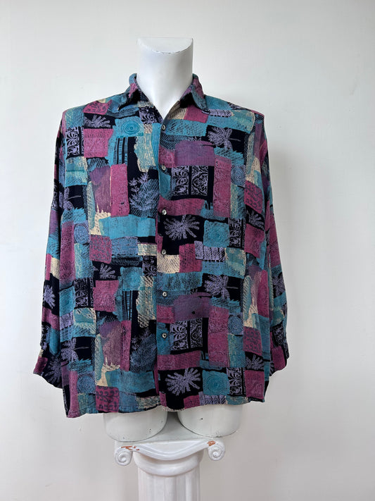 Chemise famous metallo