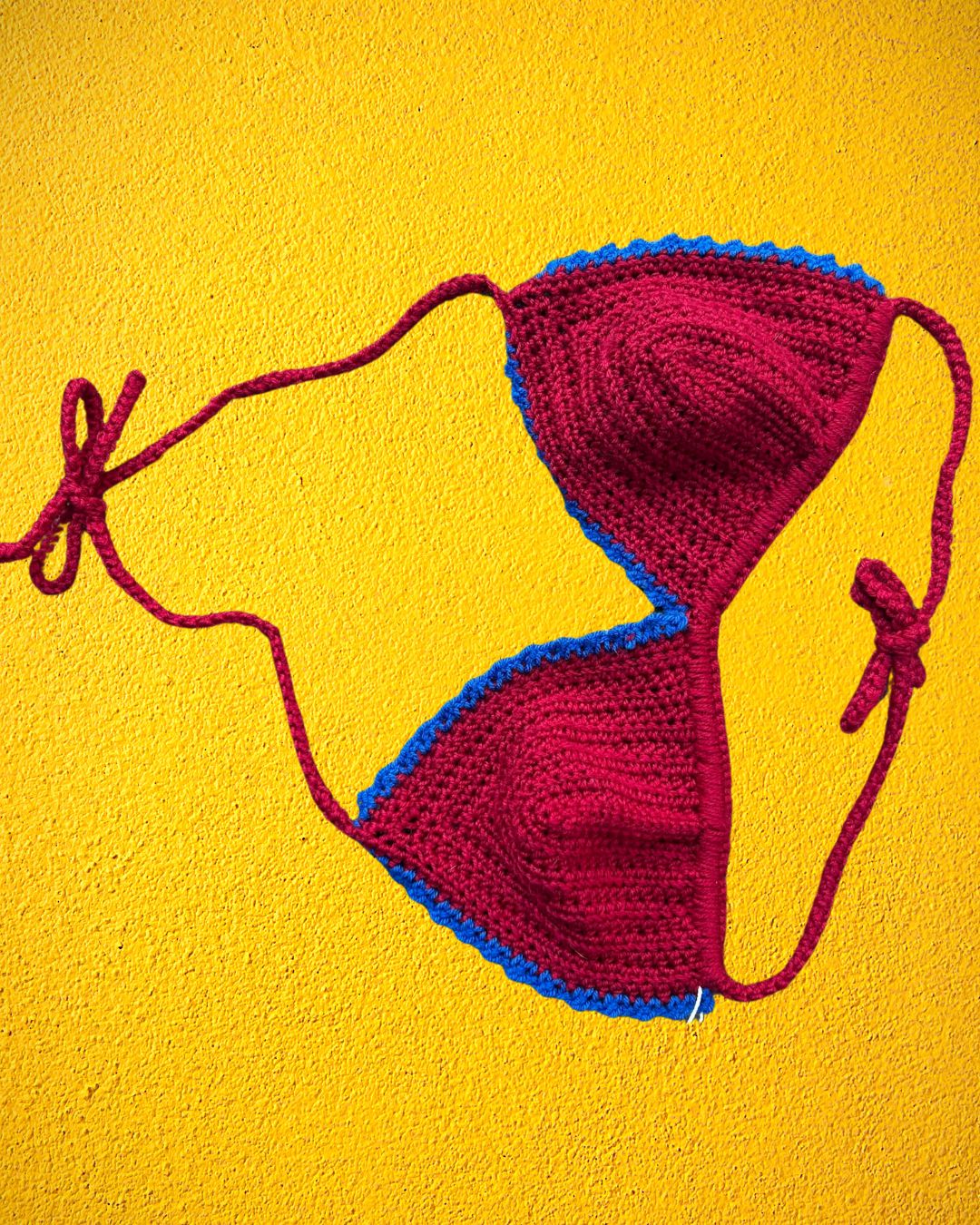Ellule.Cool • Bikini crochet bordeaux