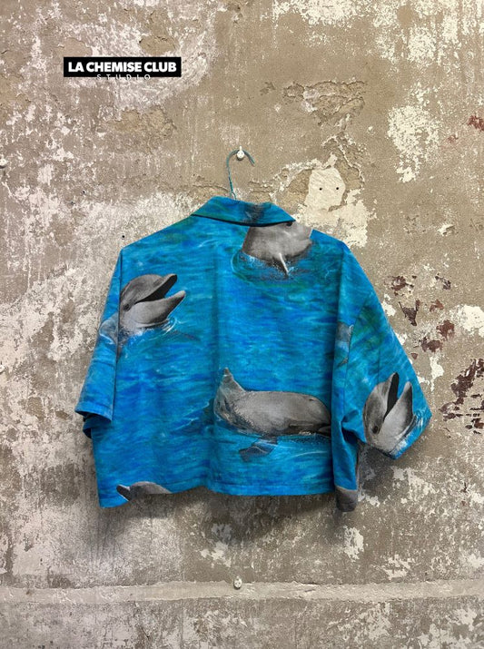 La Chemise Club Studio • Dolphins crop