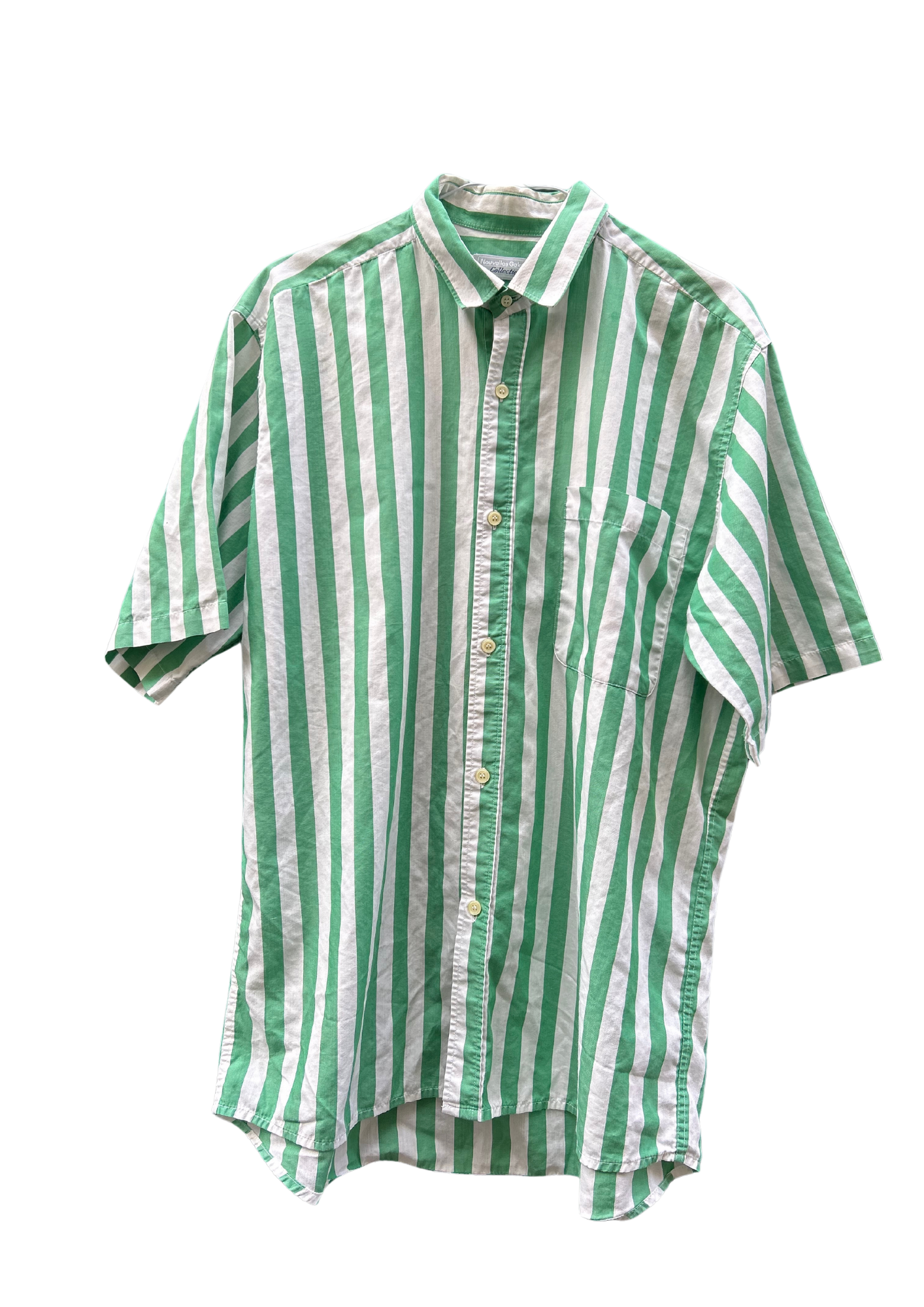 Chemise gazon stripes