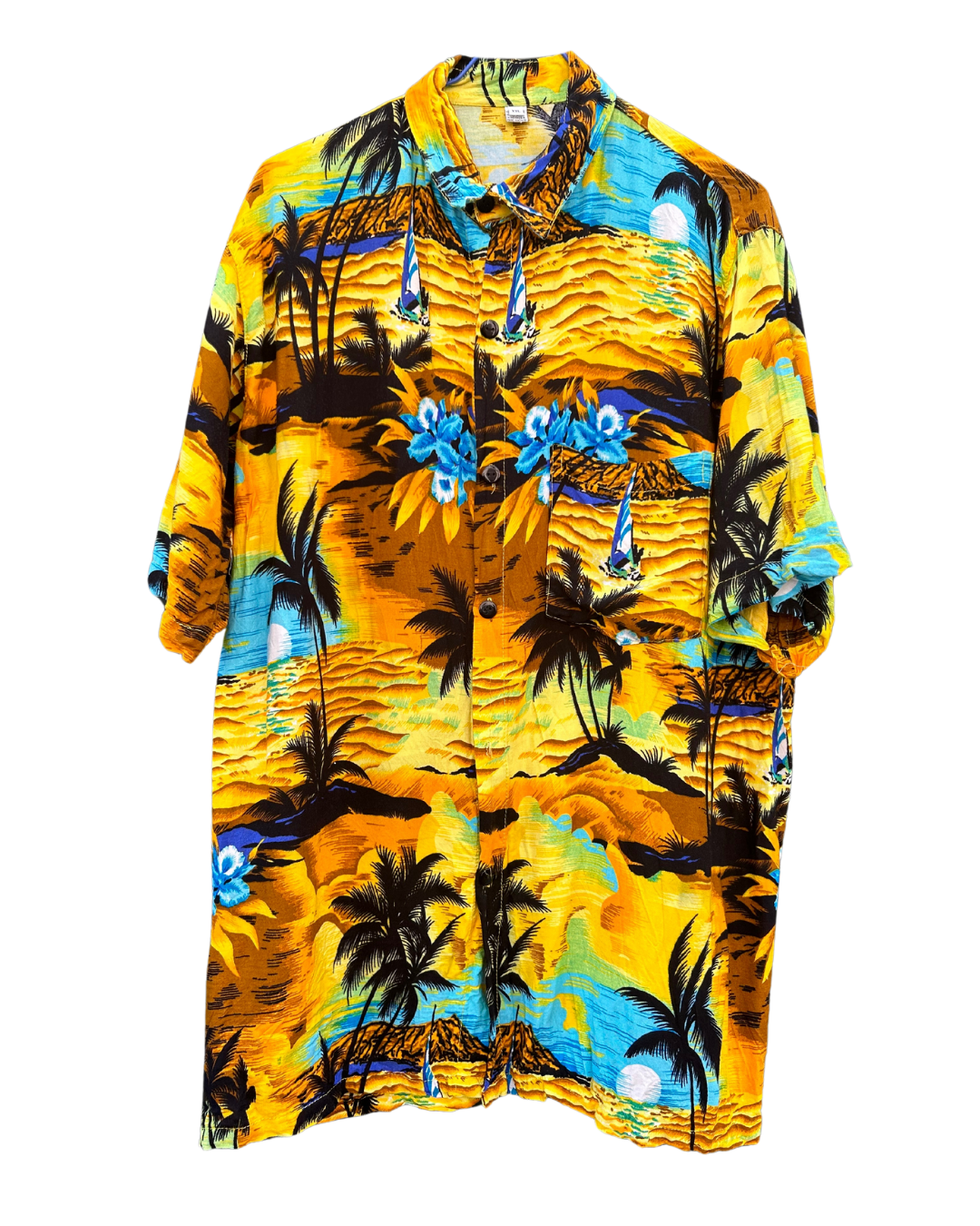 Chemise blue paraiso