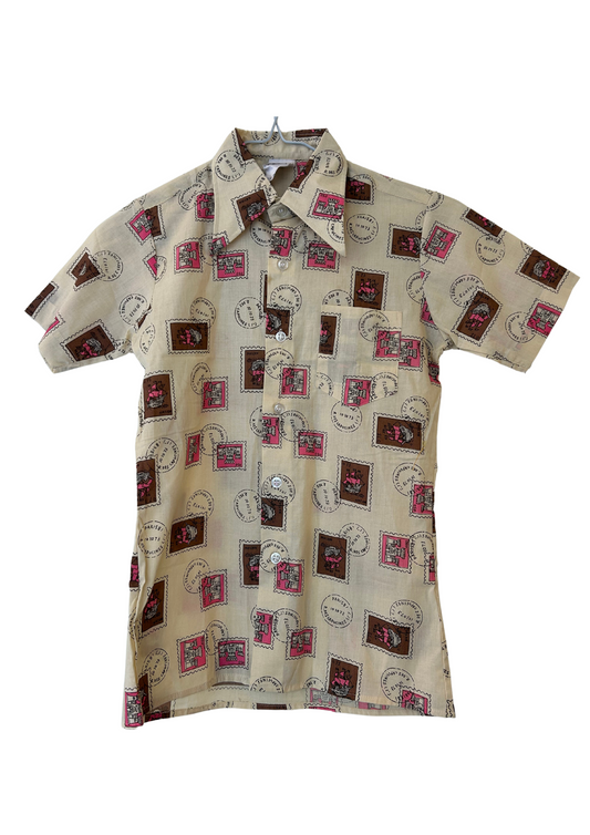 Chemise paris stamps
