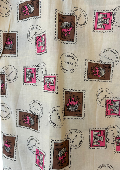Chemise paris stamps